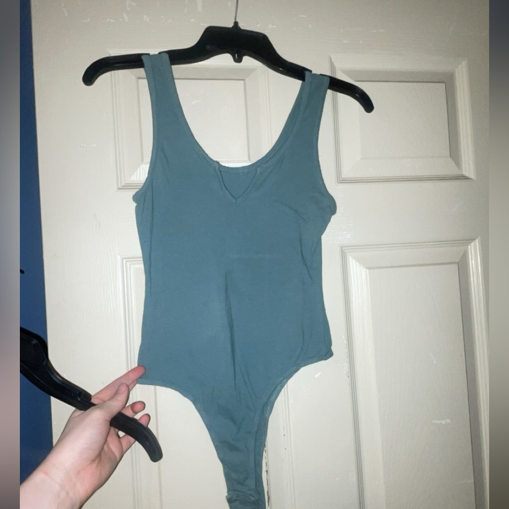 Green bodysuit